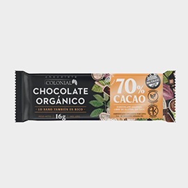 Chocolate "Colonial"  70% Orgánico